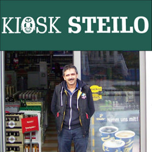 Kiosk Steilo Bild & Logo