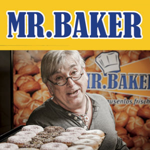 Mr. Baker Bild & Logo
